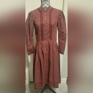 Vintage German Hofer Oktoberfest Dress Cottage Core Prairie